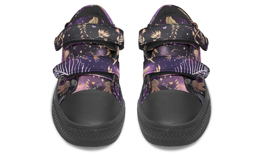 Galactic Bloom Kids Low Tops