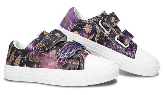 Galactic Bloom Kids Low Tops