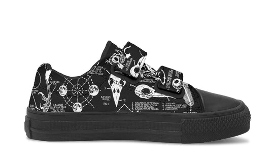 Raven Study Kids Low Tops