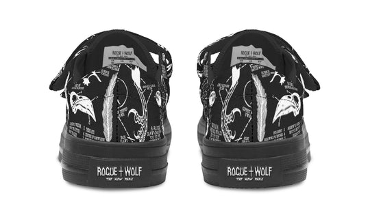 Raven Study Kids Low Tops