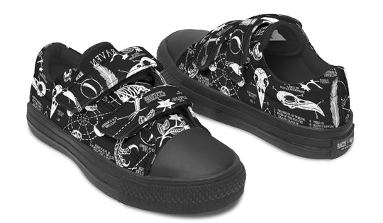 Raven Study Kids Low Tops