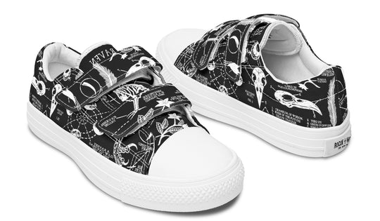 Raven Study Kids Low Tops