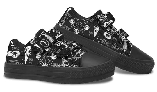 Raven Study Kids Low Tops
