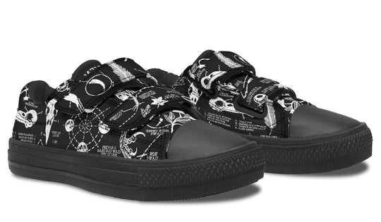 Raven Study Kids Low Tops