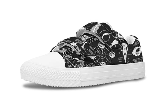Raven Study Kids Low Tops