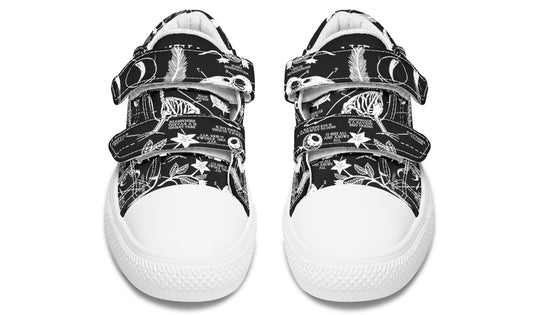Raven Study Kids Low Tops