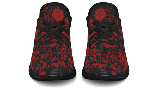 Blood Rose Romance Kids Sneakers