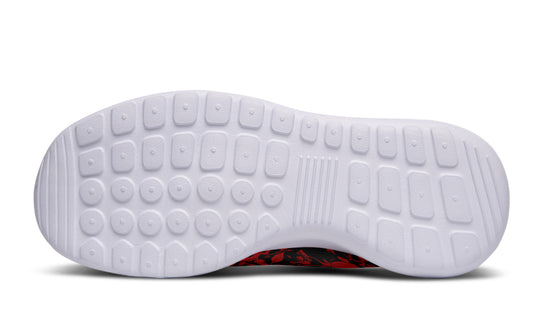 Blood Rose Romance Kids Sneakers