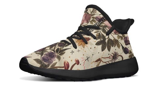 Enchanted Blossoms Kids Sneakers