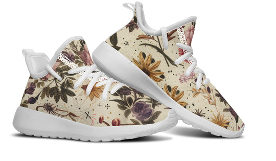 Enchanted Blossoms Kids Sneakers