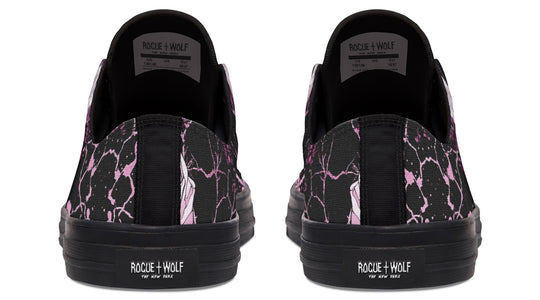 Amethyst Kintsugi Rose Low Tops