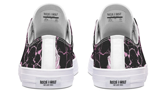 Amethyst Kintsugi Rose Low Tops