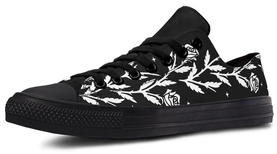 Rosy Night Low Tops