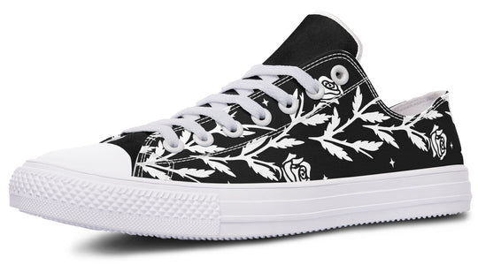 Rosy Night Low Tops