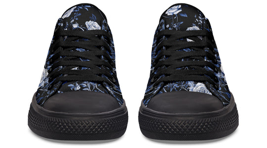 Blue Rose Romance Low Tops