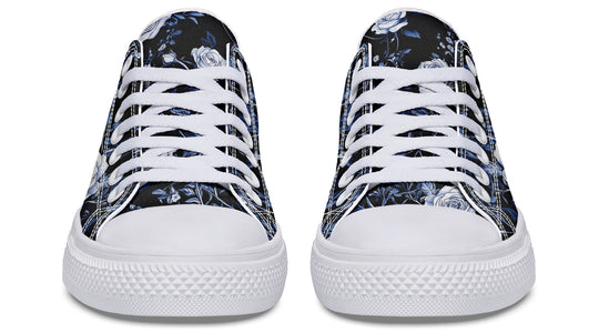 Blue Rose Romance Low Tops