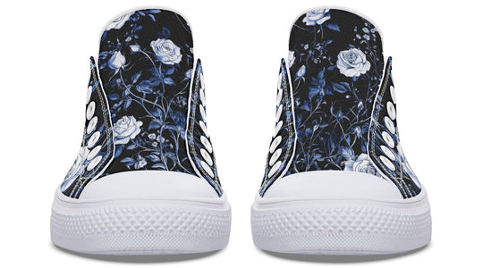 Blue Rose Romance Low Tops