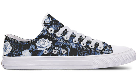 Blue Rose Romance Low Tops