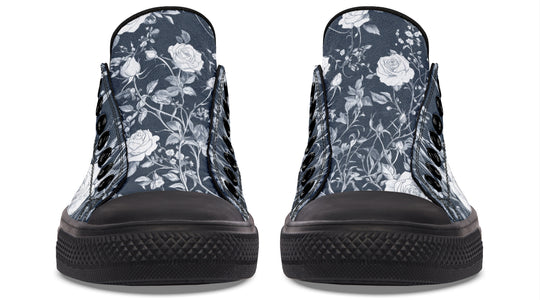 Steel Rose Romance Low Tops