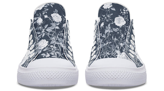 Steel Rose Romance Low Tops