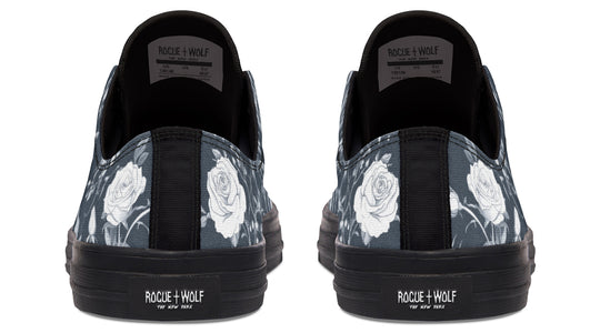 Steel Rose Romance Low Tops