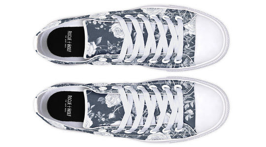 Steel Rose Romance Low Tops
