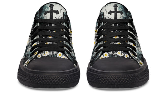 Mourning Petals Low Tops