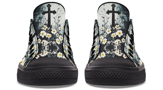 Mourning Petals Low Tops