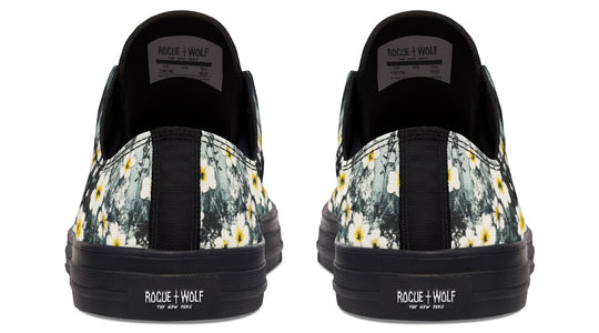 Mourning Petals Low Tops