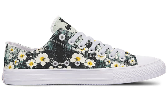 Mourning Petals Low Tops