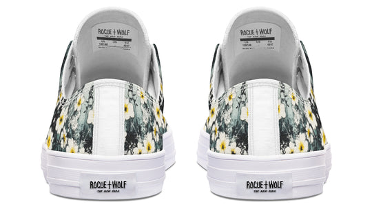 Mourning Petals Low Tops