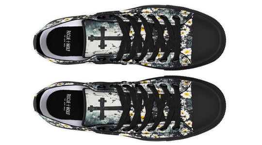 Mourning Petals Low Tops