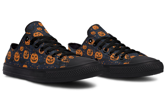 Pumpkin Party Low Tops