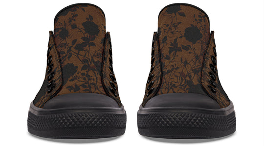 Sepia Rose Romance Low Tops