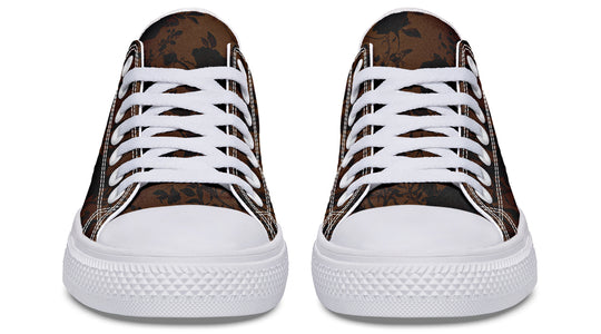Sepia Rose Romance Low Tops