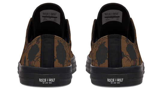 Sepia Rose Romance Low Tops