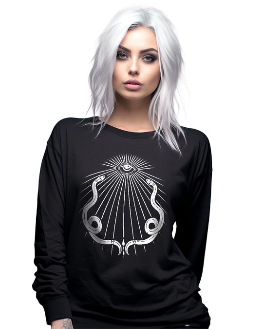 Serpents’ Gaze Long Sleeve Tee