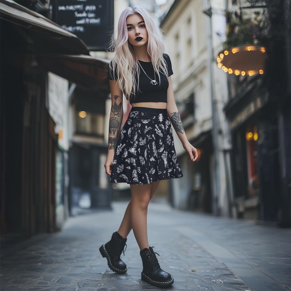 Nightshade Skater Skirt