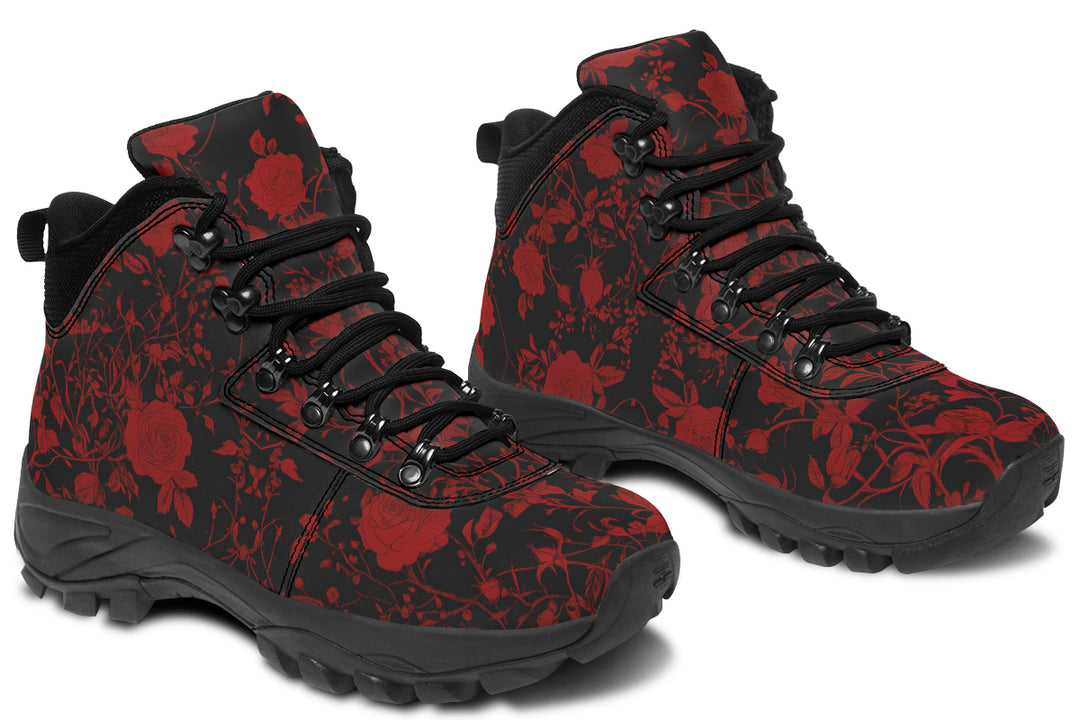 Blood Rose Romance Outdoor Boots