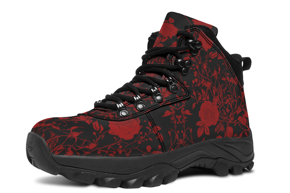 Blood Rose Romance Outdoor Boots