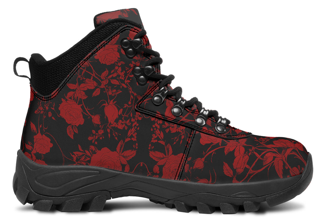 Blood Rose Romance Outdoor Boots