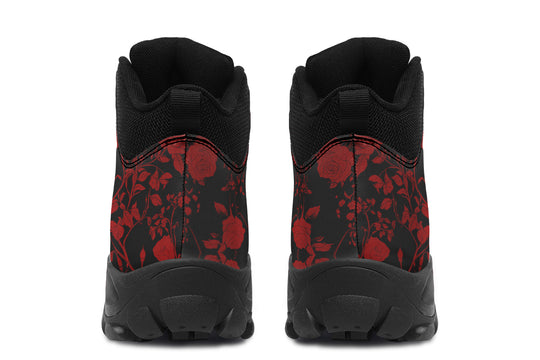 Blood Rose Romance Outdoor Boots