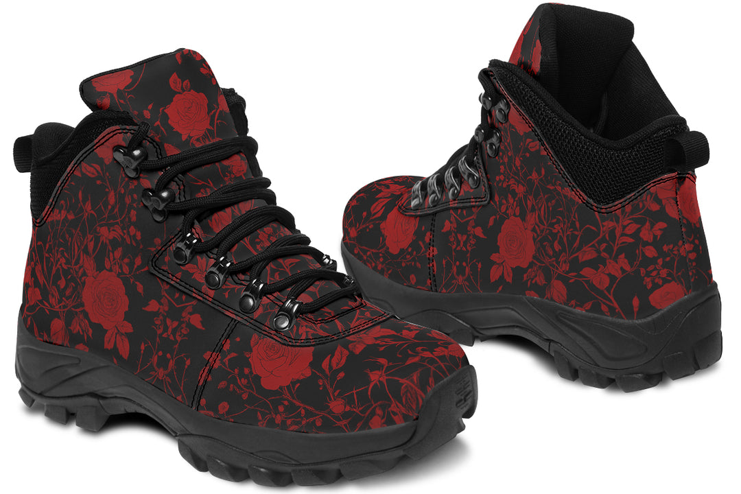 Blood Rose Romance Outdoor Boots