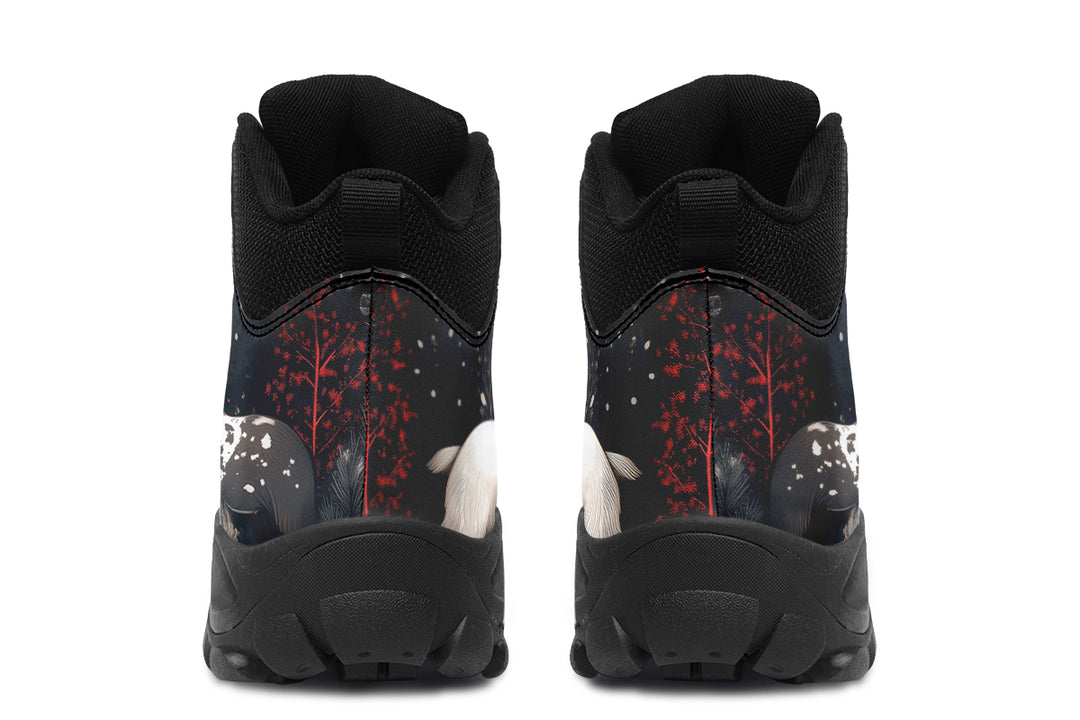 Yule Antlers Outdoor Boots