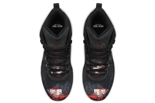 Yule Antlers Outdoor Boots