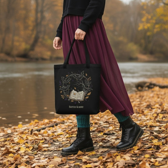 Haunted Academy Tote Bag