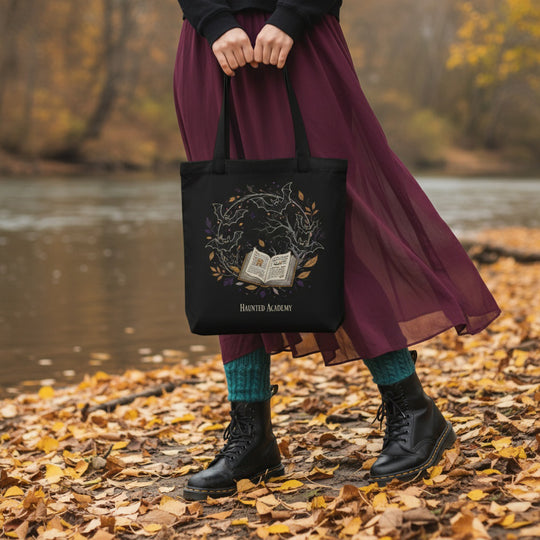 Haunted Academy Tote Bag