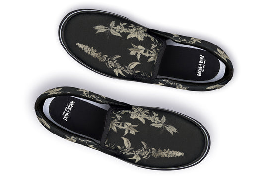 Black Night Ivy Slipons