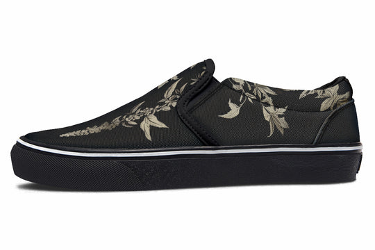 Black Night Ivy Slipons