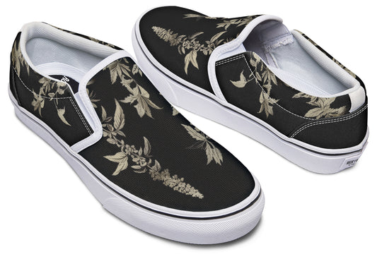 Black Night Ivy Slipons